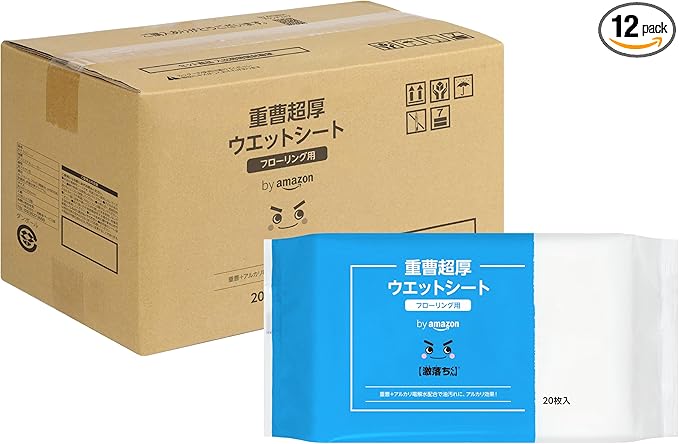重曹ウェットシート 20枚x12個