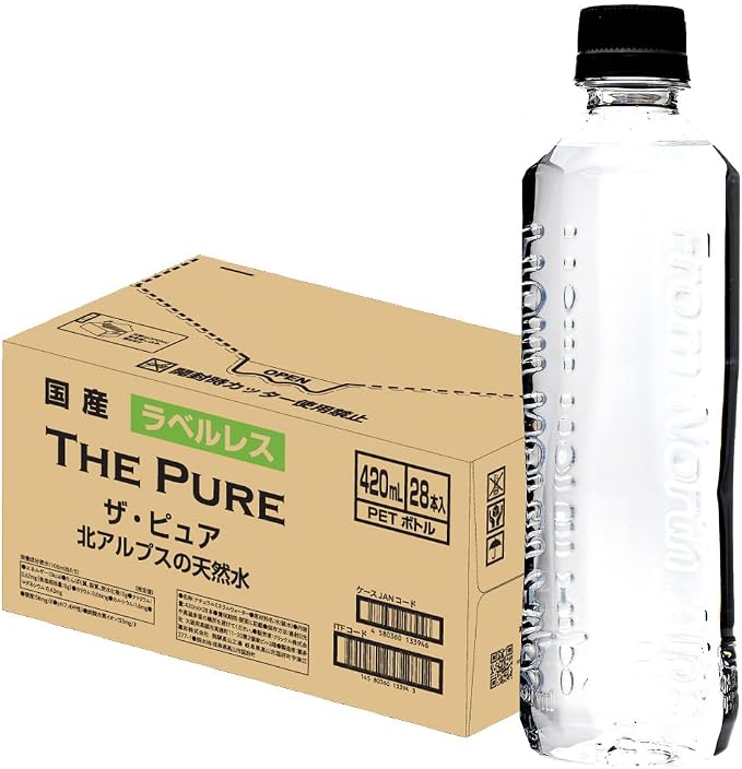 北アルプスの天然水 420ml